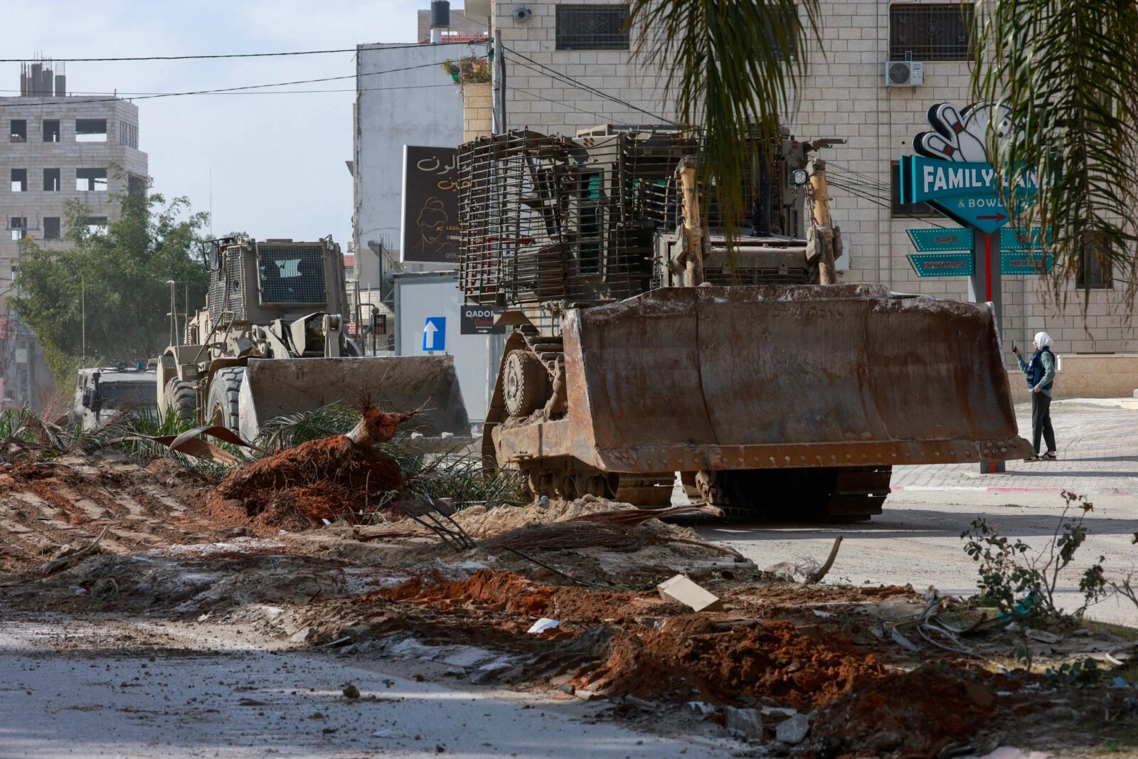 Israeli army bulldozer