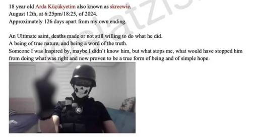 Antioch School shooter Henderson refers to Turkish neo-Nazi in manifesto