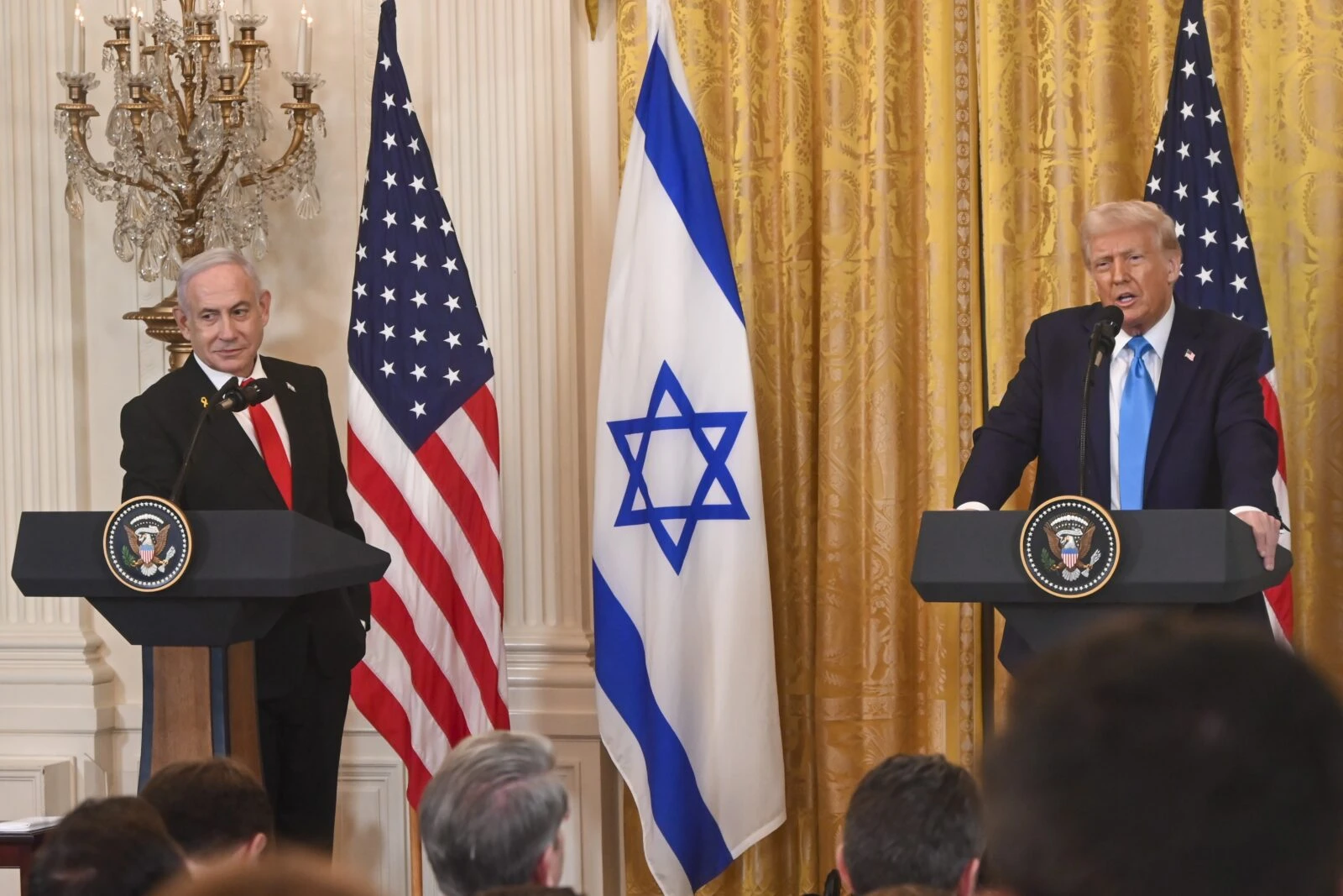 Donald Trump - Benjamin Netanyahu