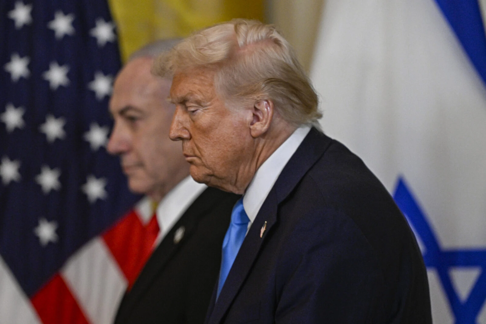 United States President Donald Trump and Israeli Prime Minister Benjamin Netanyahu 