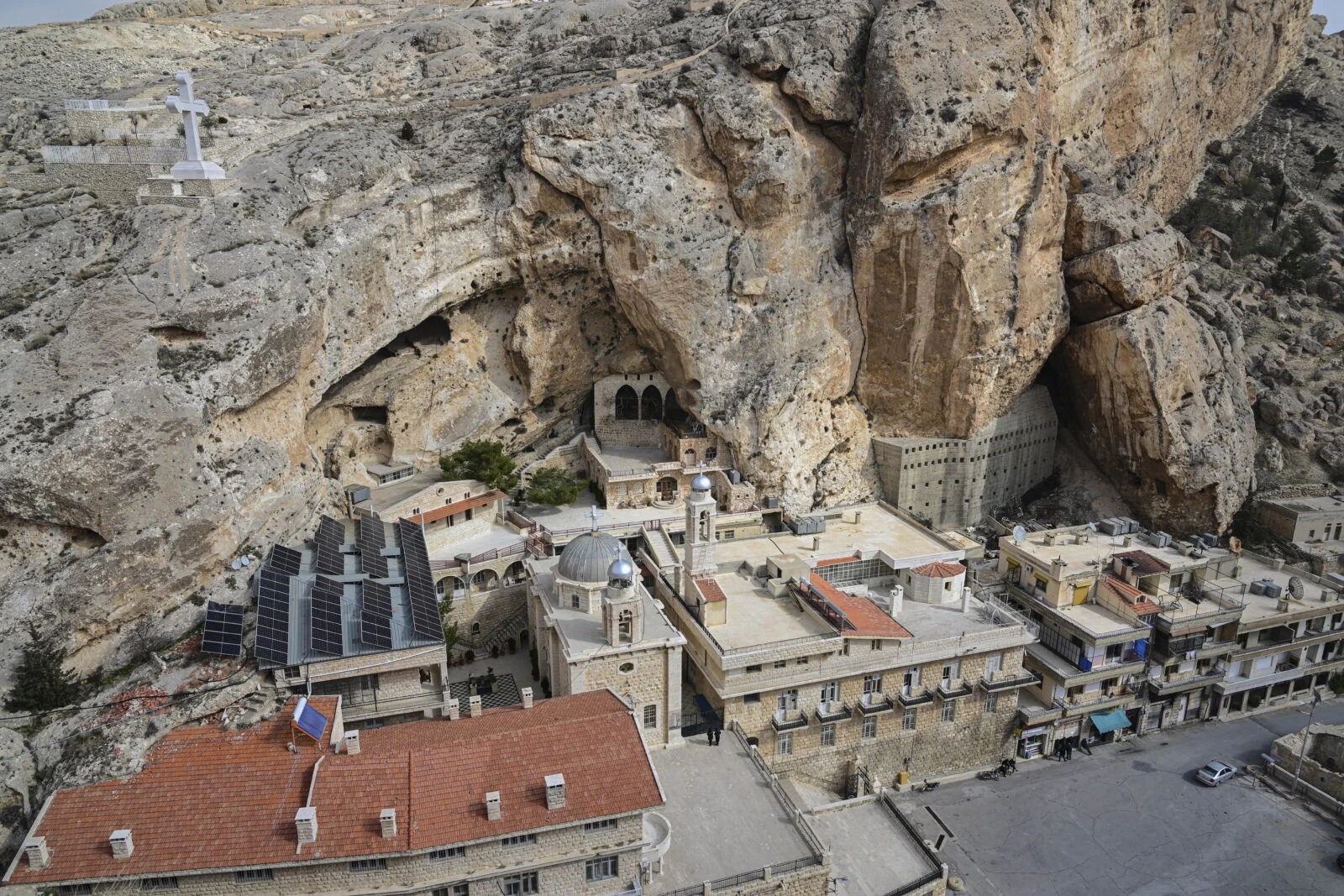 A view of Maaloula, Syria, one of the oldest Christian towns, as life returns to normal after the fall of the Baath Party’s regime and the Assad family’s long rule, February 9, 2025.