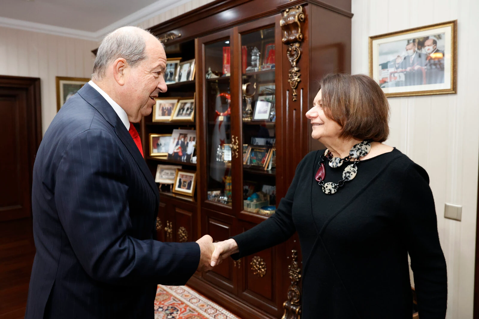 TRNC President Tatar meets UN’s DiCarlo, backs Geneva Talks on Cyprus issue