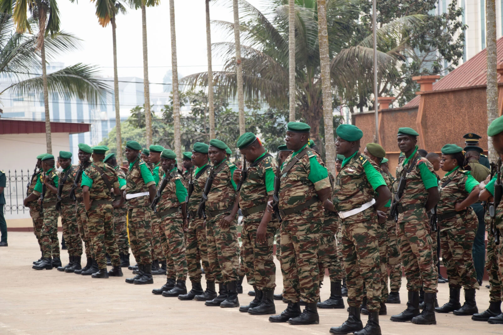 Cameroonian army begins first Turkish language course