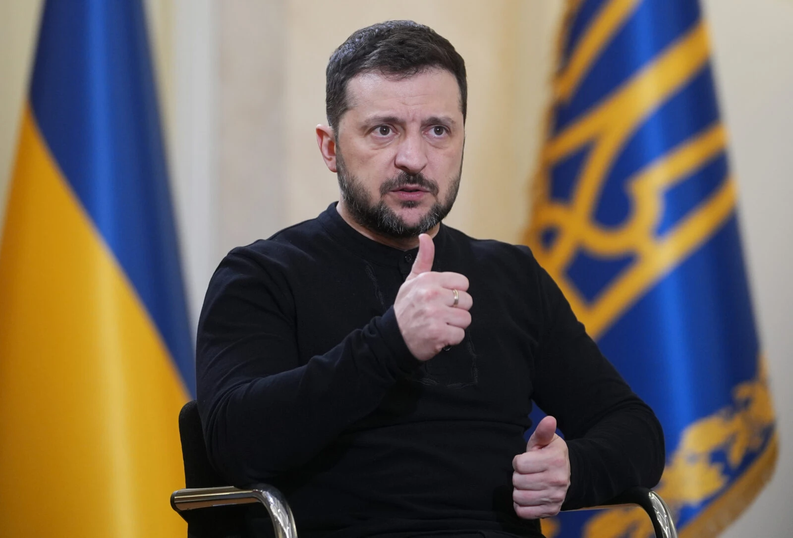 Ukrainian President Zelenskyy calls for US support, fair peace during Ankara visit