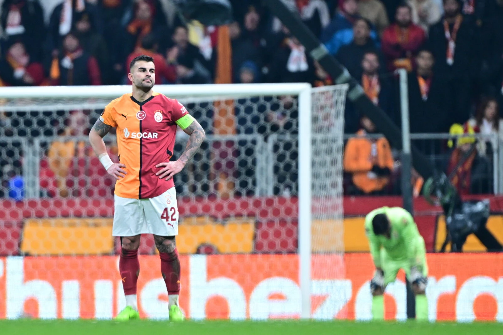 Photo shows Abdulkerim Bardakci (42) of Galatasaray.