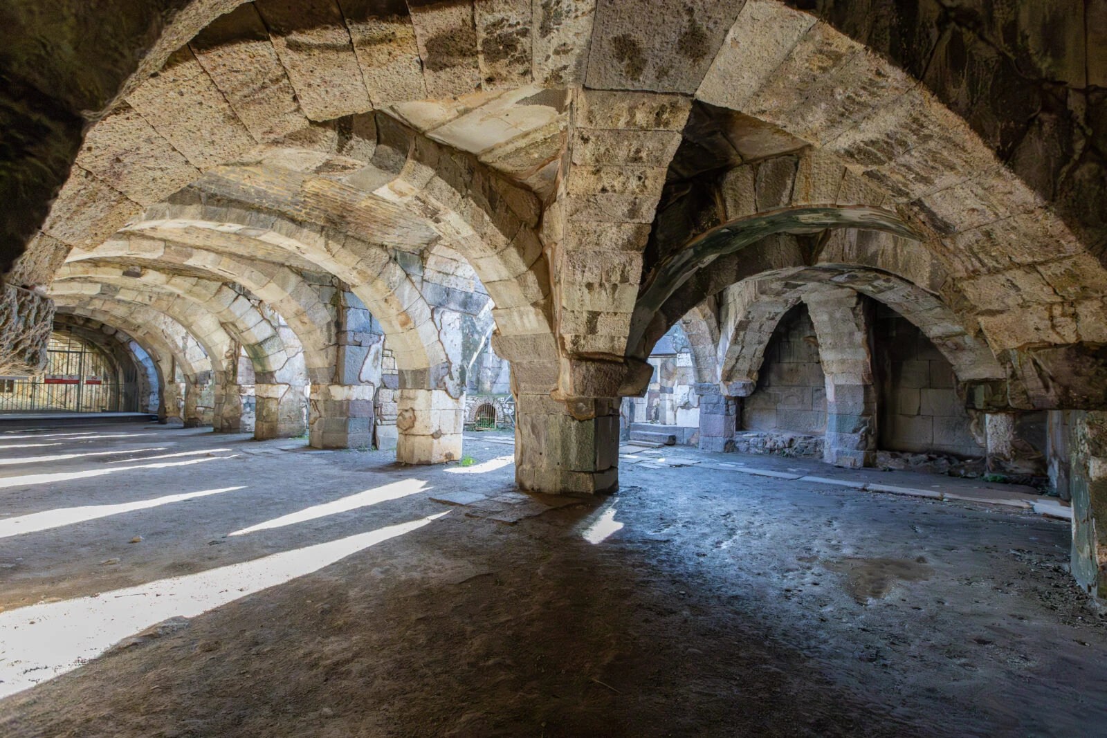 Excavation site at the ancient city of Smyrna Agora.