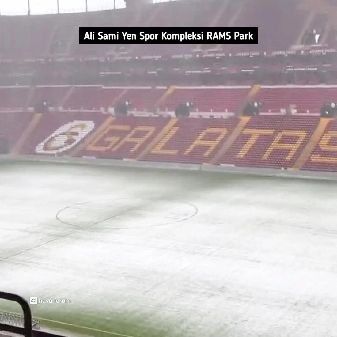 Galatasaray vs AZ Alkmaar match may be postponed due to heavy snowfall in Istanbul