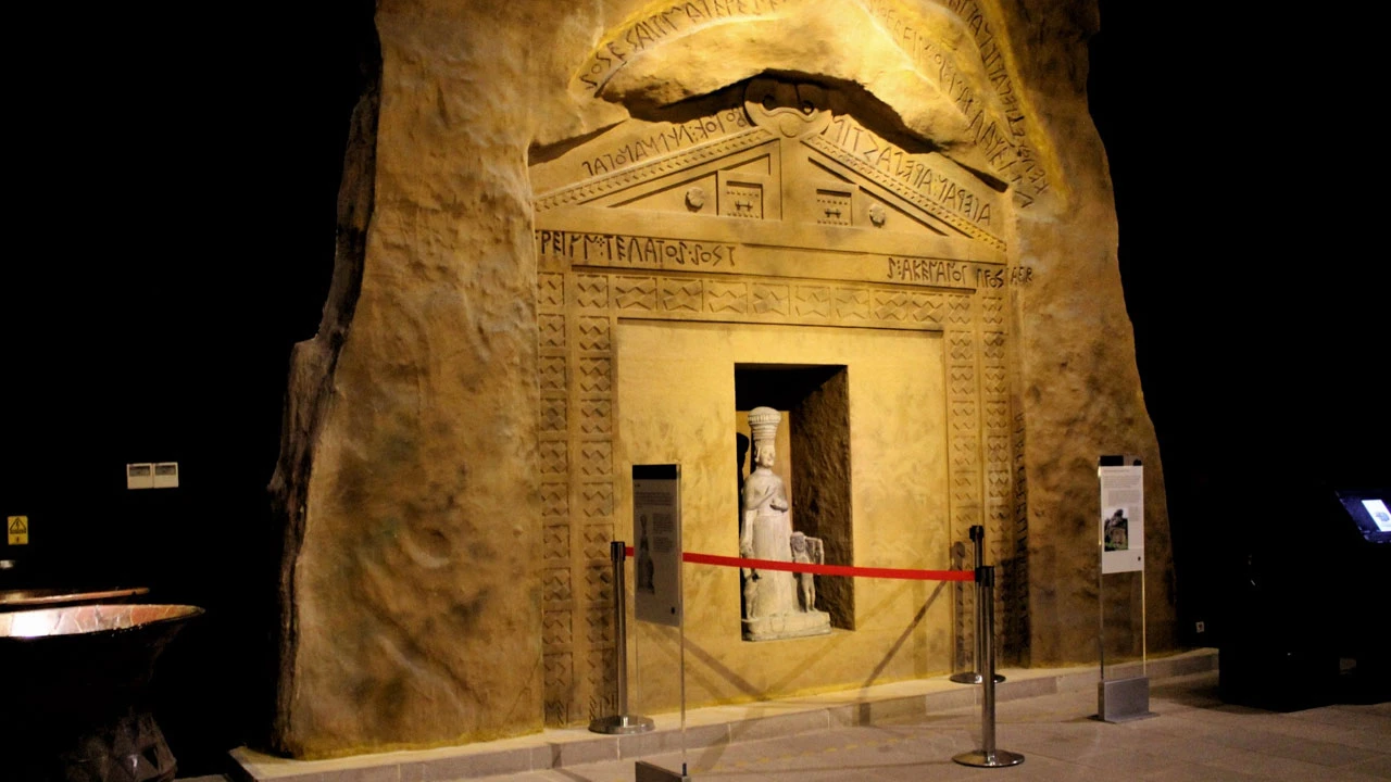 The Kybele Temple, exhibited in the Museum of Anatolian Civilizations in Ankara