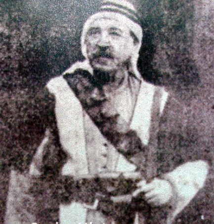 Portrait of Saleh al-Ali, the commander of the Syrian Coastal Revolt of 1919, taken from Wikimedia.