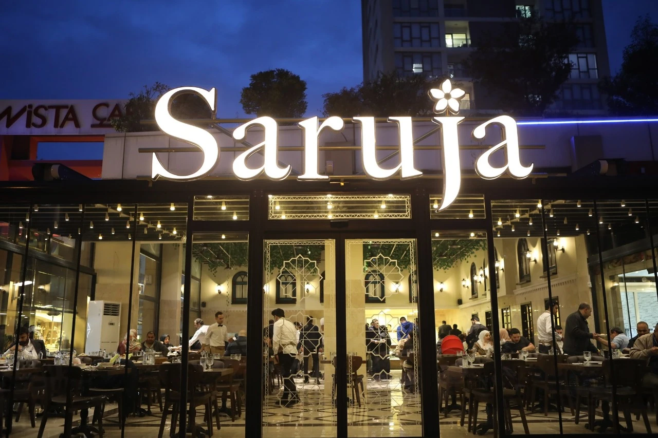 Saruja Restaurant, Istanbul, Türkiye. (Photo via Broadee)