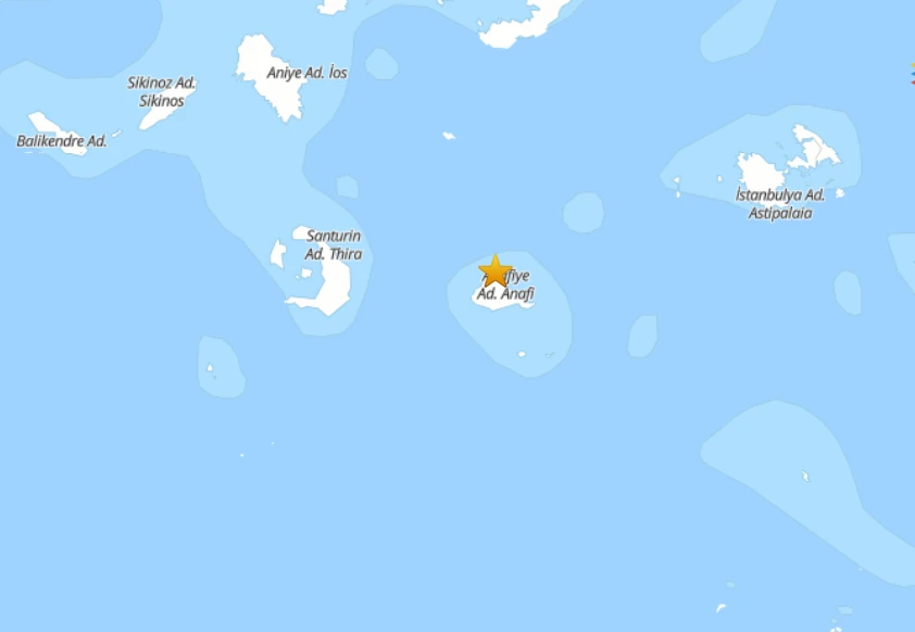 4.1-magnitude earthquake rocks Aegean Sea near Santorini after relative calm