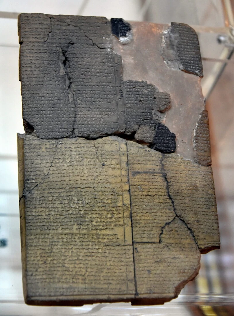 Cuneiform tablet of the Apology of Hattusilis III 