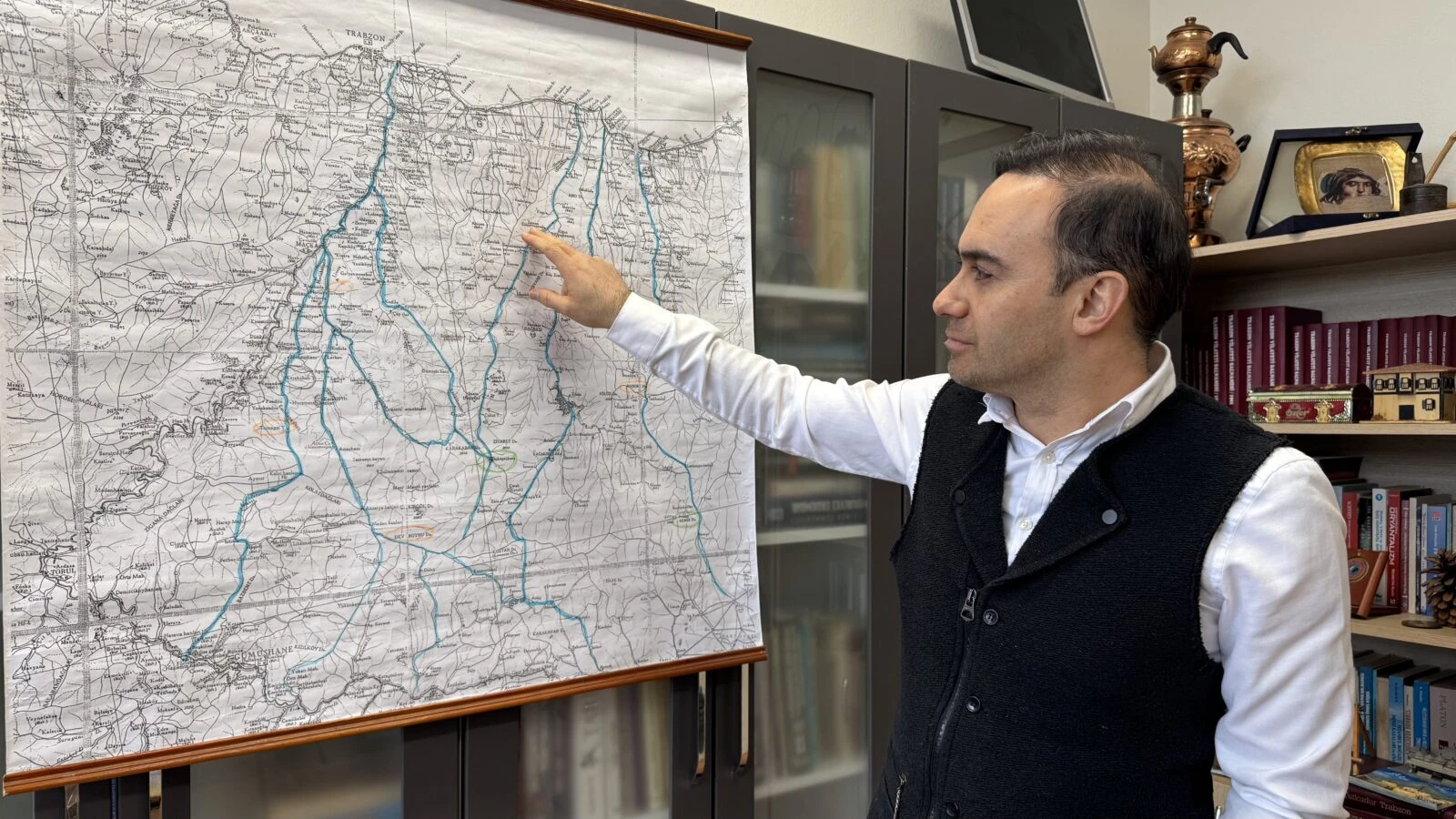 Route used by Sultan Mehmed II’s army and mercenaries during historical conflicts identified by experts.