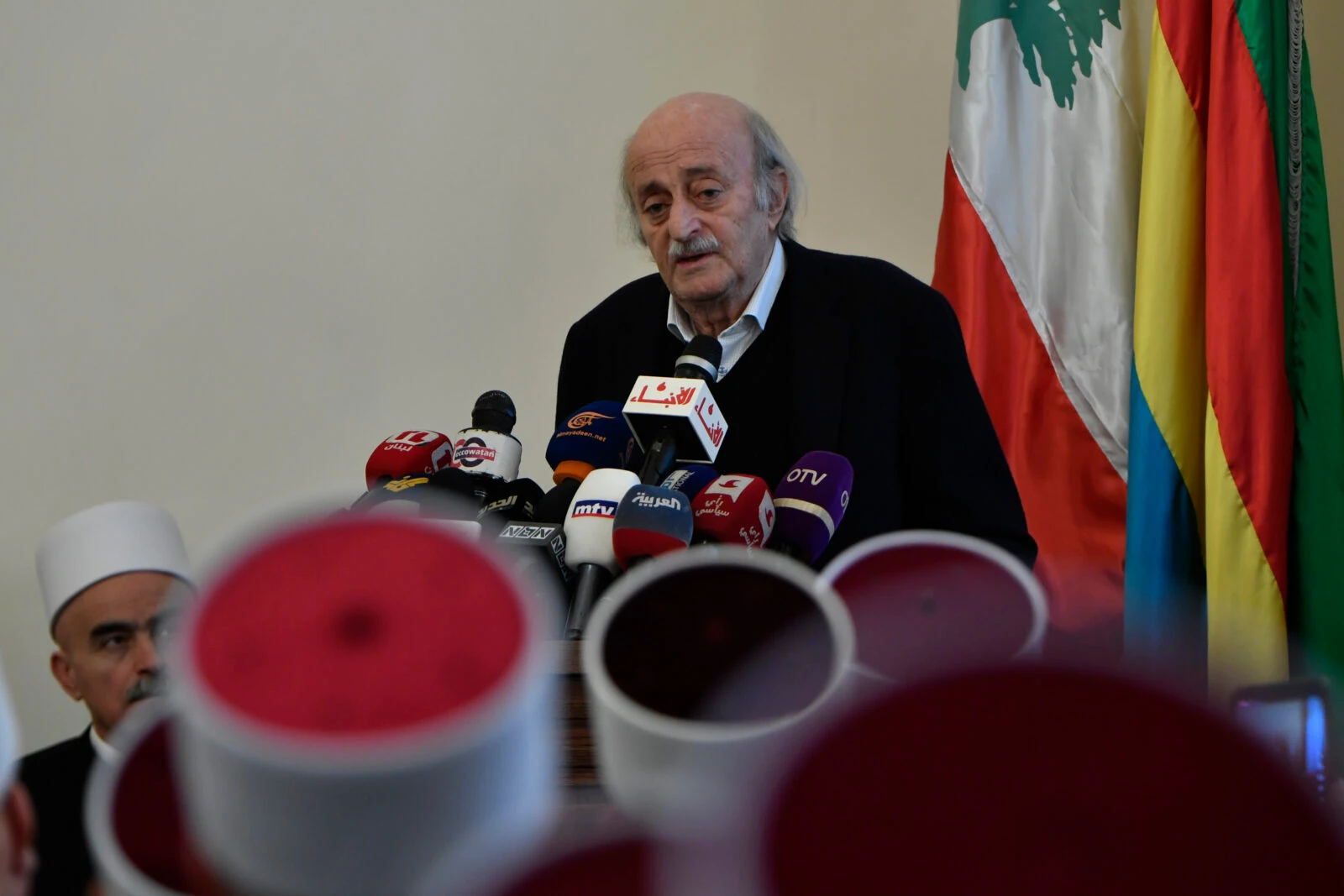 Druze leader Walid Jumblatt 