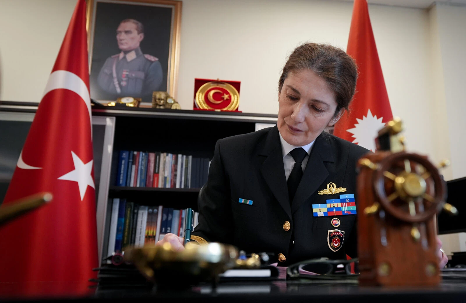 Türkiye's first female admiral speaks on her historic achievement