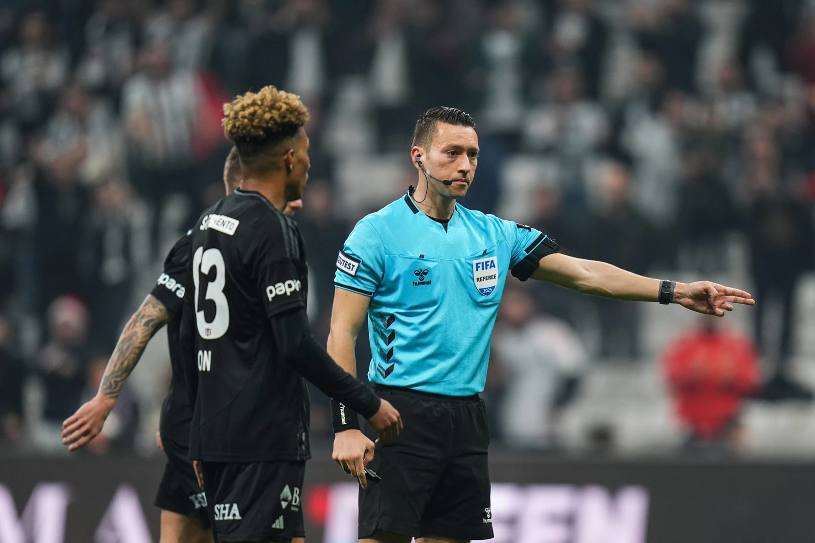 'We don't want Turkish referees': Besiktas fans voice frustration