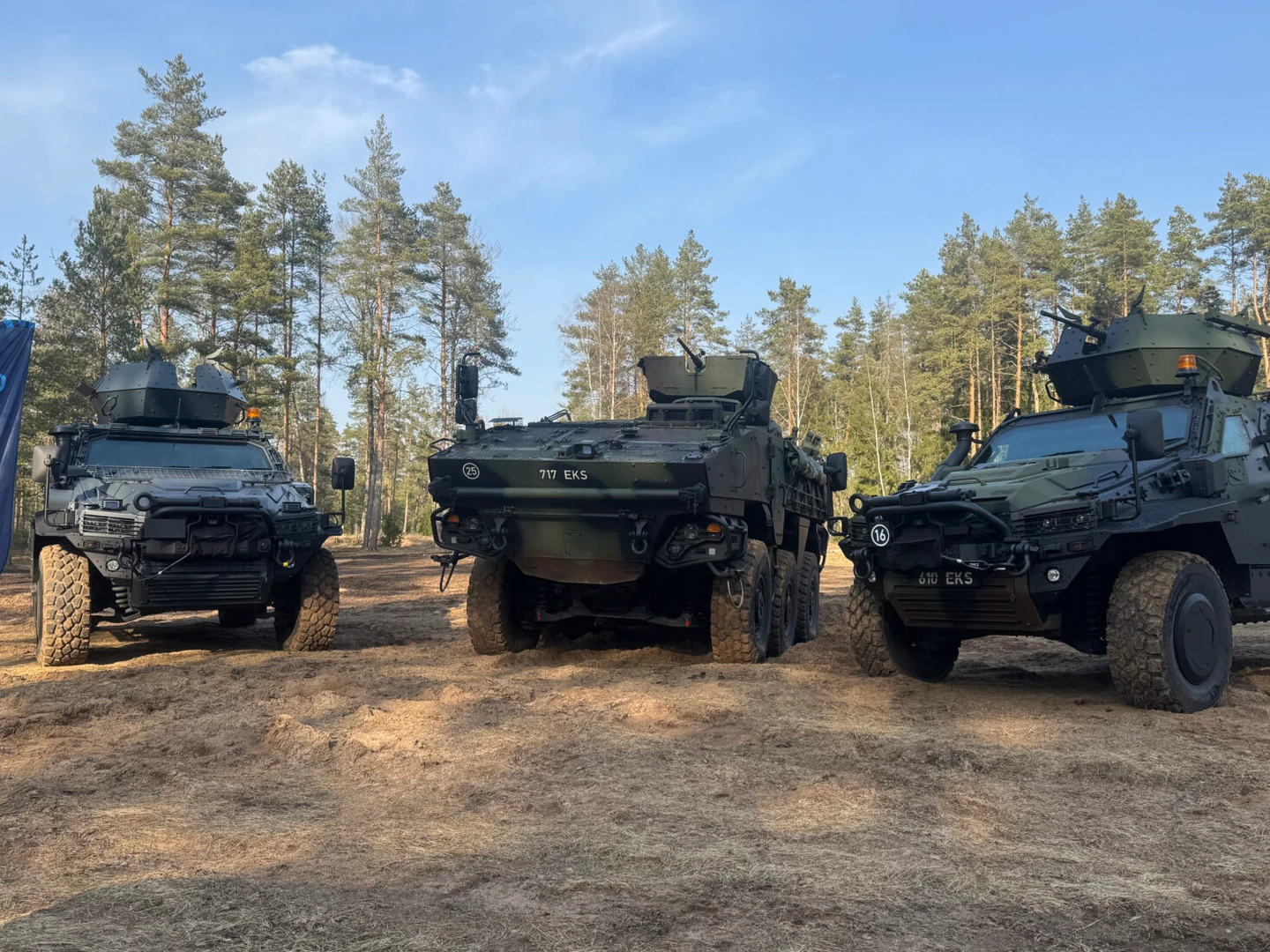 Turkish armored vehicles arrive in Estonia, boosting NATO defense