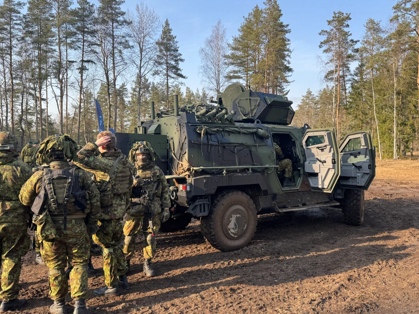 Turkish armored vehicles arrive in Estonia, boosting NATO defense