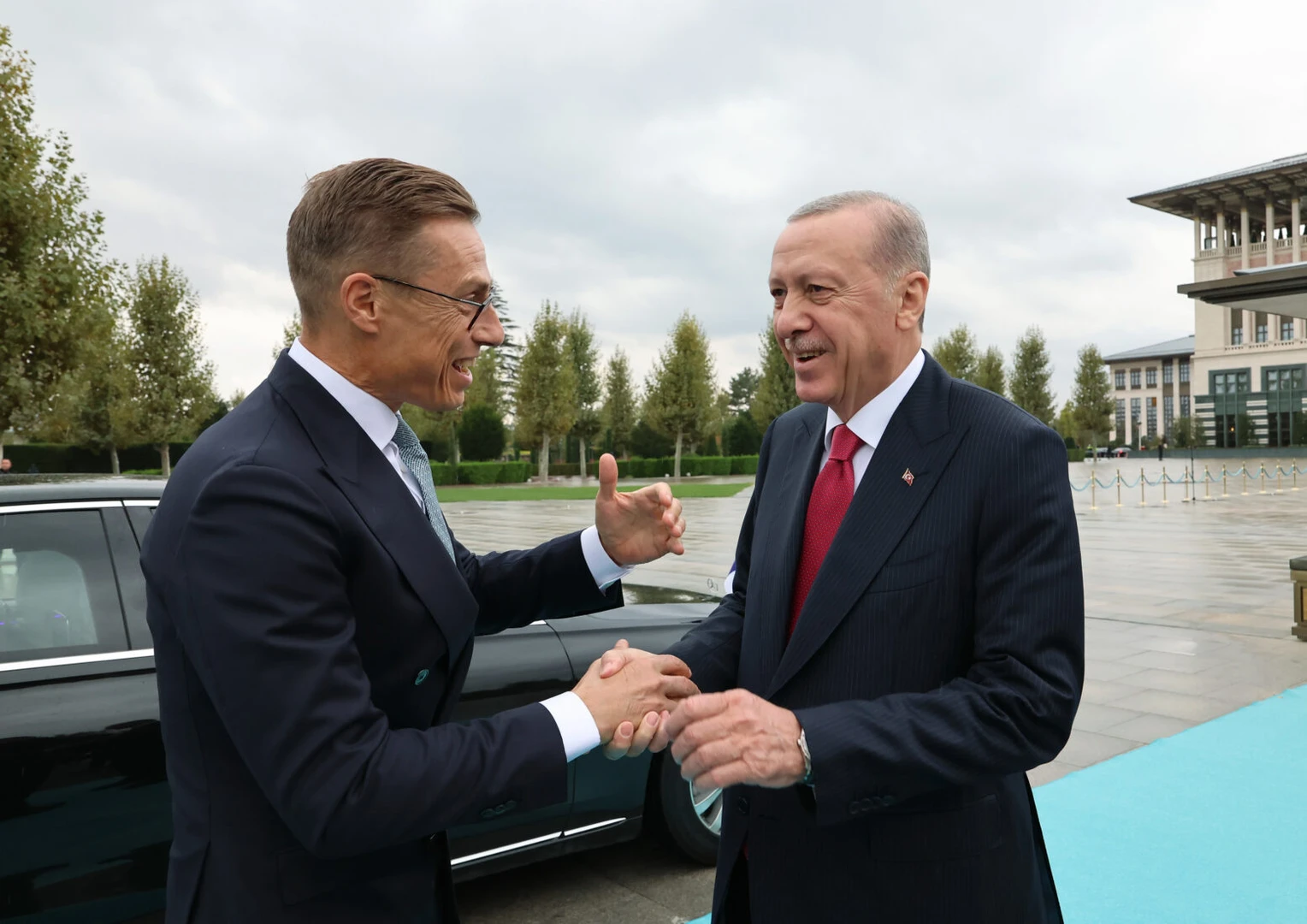 President Erdogan and Finnish counterpart Stubb discuss bilateral cooperation