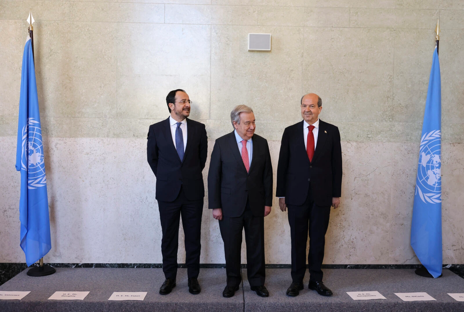 Unofficial Cyprus talks continue on second day in Geneva under UN's Guterres