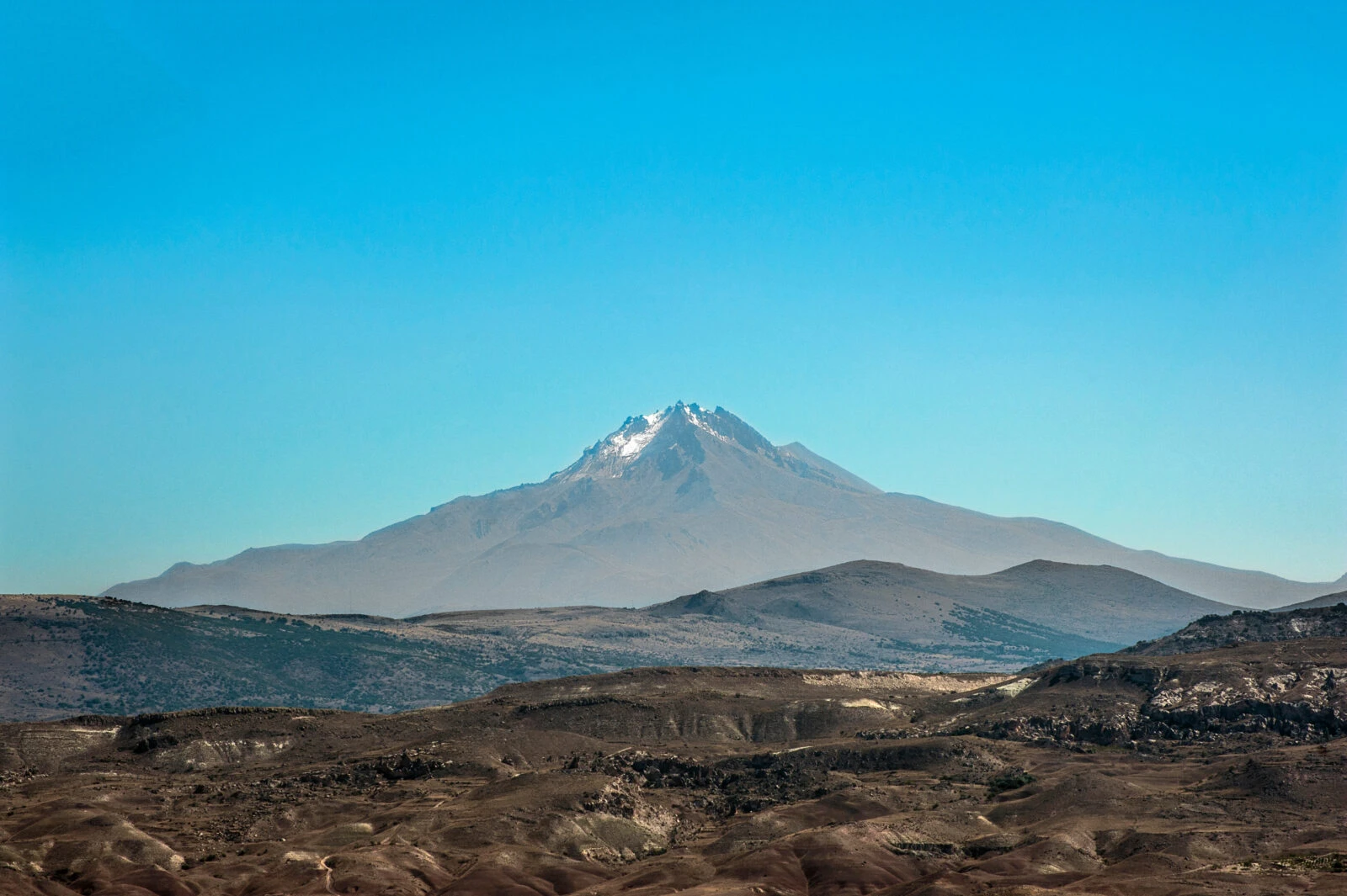 Mount Erciyes - one of the Türkiye's volcanoes