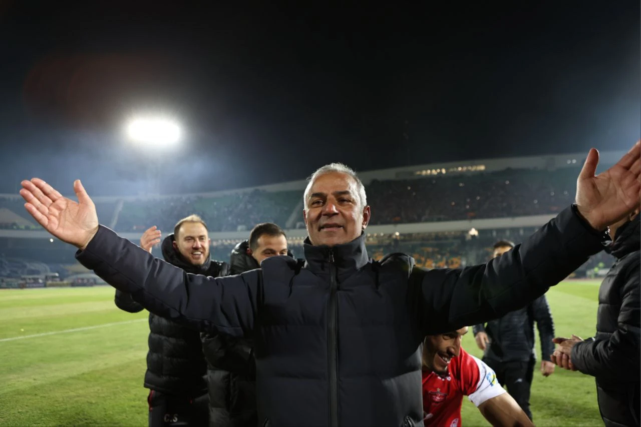 Head coach Ismail Kartal of Persepolis FC