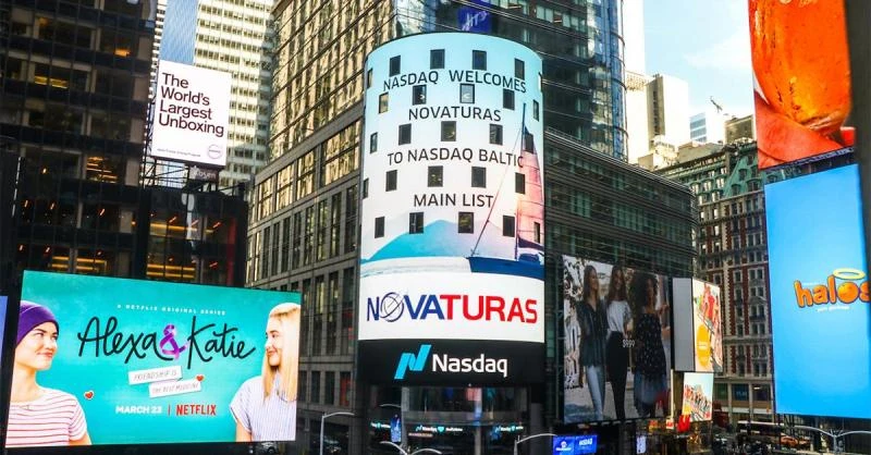 Turkish tourism firm Anex acquires major stake in Baltic tour operator Novaturas 3 Nasdaq screen shows Novaturas listing