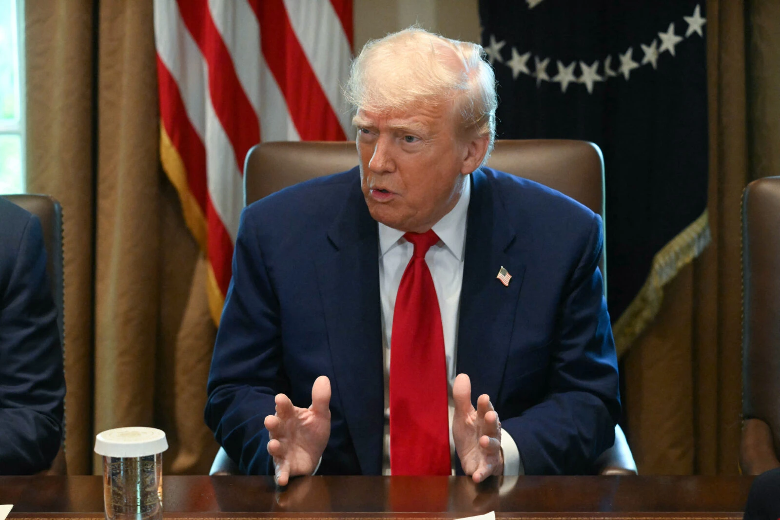 US quietly reaches out to China over trade deal: Chinese media 4 US President Donald Trump speaks at the White House