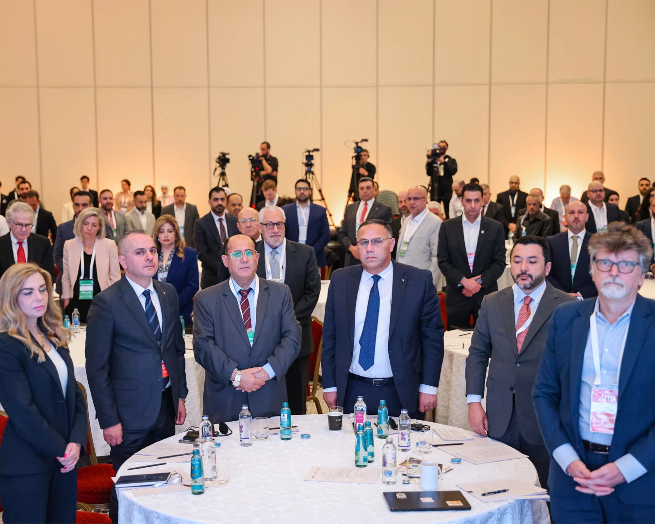 International organizations convene in Istanbul for Gaza 8 The protocol poses for the press